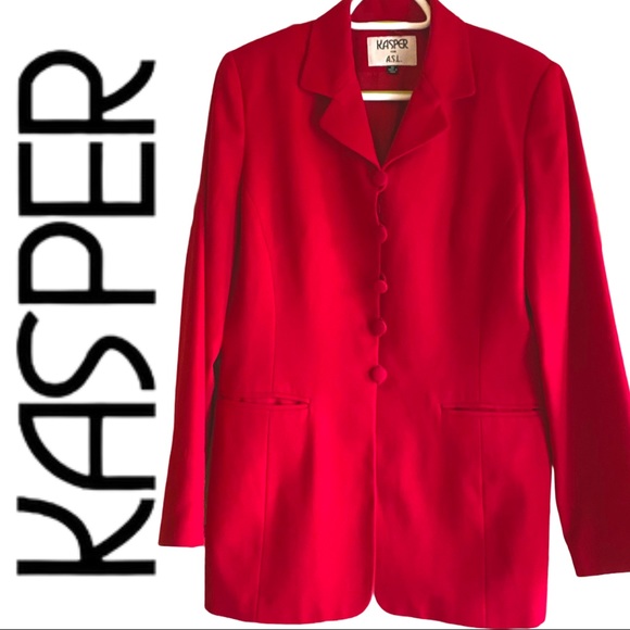 SET Kasper for ASL Fitted Jacket & Skirt Suit - Picture 4 of 13
